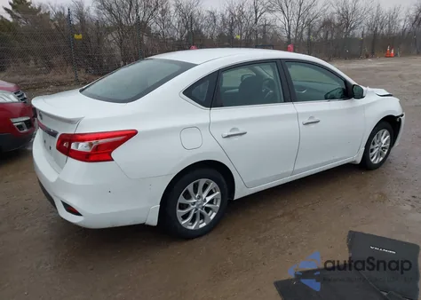 2017 Nissan Sentra S z USA, uszkodzony, nr VIN 3N1AB7AP1HY405310